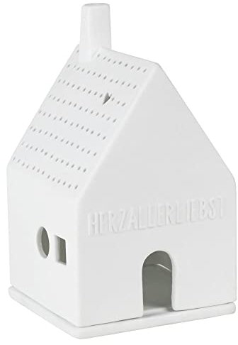 Räder Lichthaus Herzallerliebst, Porzellan, weiß