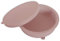 ohlivia | Susa Silikon Baby Bowl - Müslischale mit Deckel - Einfarbig | Dusty Rosé