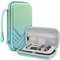 Fintie Tragetasche für Texas Instruments TI-Nspire CX II CAS/Tl-Nspire-CX-ll, TI-84 Plus CE/TI-84 Plus Farb-Grafikrechner – mit Netztaschen, Stiftfächern, Seaside Ombre, L, Modern