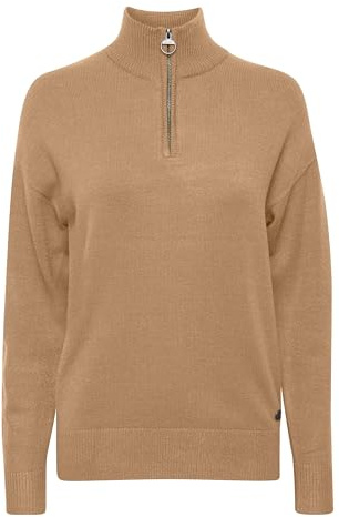 OXMO OXRita Damen Strickpullover, M, Tannin Melange (1713201)
