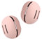 FERYES 2 PCS Makeup Sponge Holder – Shatterproof Eco-Friendly Silicone Beauty Make Up Blender Case for Travel - Pink