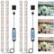 Kullsinss Grow Lights for Indoor Plants, 6000K/3000K/660nm Full Spectrum LED Plant Grow Light Strips with 10 Dimmable Levels, 3/9/12H Timer, Sunlike Grow Lamp for Hydroponics Succulent, 2 Pack