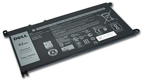 Dell Inspiron 5598 3 Cell 42WH Battery Type YRDD6 Part Number VM732 1VX1H