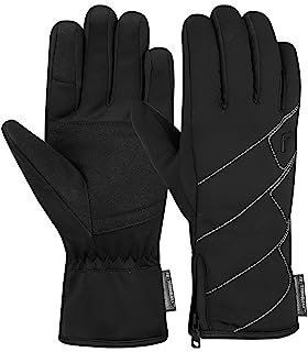 Reusch Loredana STORMBLOXX™ TOUCH-TEC extra warme, windabweisende und wasserabweisende Multisporthandschuhe Outdoorhandschuhe für Damen touchscreenkompatibel für die Bedienung von Handy und Tablet