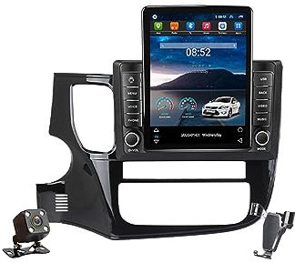 Android 12.0 Autoradio Stereo Navi mit 4G WiFi DSP Carplay für M-itsubishi Outlander 2012-2018 Sat GPS Navigation 10.4 Zoll Touchscreen Multimedia Video Player FM BT Receiver,Ts800