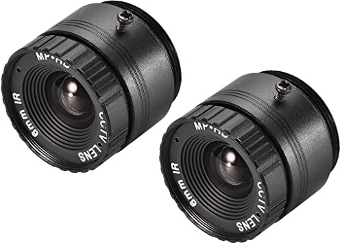 XYZOOM 2 Stück Kamera Varifokalobjektiv 6mm Brennweite 720P F1.4 1/3 Zoll CS Mount für CCD Kamera(38062 4f43b 7bdaf f3b00 f2e21 345e9