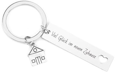 Yilousy Einweihungsgeschenk Wohnung, Schlüsselanhänger Geschenk, Geschenk zum Einzug, Geschenk Einzug Haus, Neue Wohnung Geschenke, Geschenk zum Einzug Wohnung