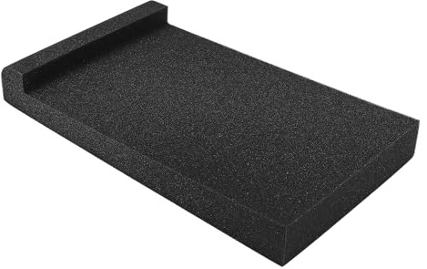 Alnicov Studio Monitor Sound Isolation Pad, Stable Speaker Base, 30cm x 17cm x 4.0cm (Black)