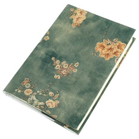 HAPINARY 2 Pcs Book Cover Reusable Notebook Book Protector Plain Book Sleeve Padded Book Sleeve Journal Protective Book Sleeve Clear Fake Book Film Adjustable Book Sleeve Pen Books Cotton