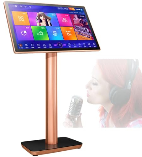 ExoticaBlend Professionelle Karaoke-Maschine: Alles in einem mit 19,5/22 Zoll Touchscreen, 27 Sprachen, für Partys zu Hause/Erwachsene/Kinder,19.5inch-2TB