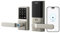 eufy Smart Lock C33, Keypad Door Lock with Handle, Fingerprint Door Knob, Keyless Entry Door Lock for Front Door and Bedrooms, Electronic Deadbolt, Wi-Fi, Remote App Control, IP53 Waterproof, Nickel