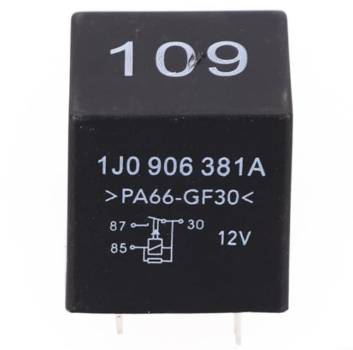 Lecreatekit For 1989 2006 Car Engine Power Supply ECU Fuel Pump Relay 109, 1J0906381A,