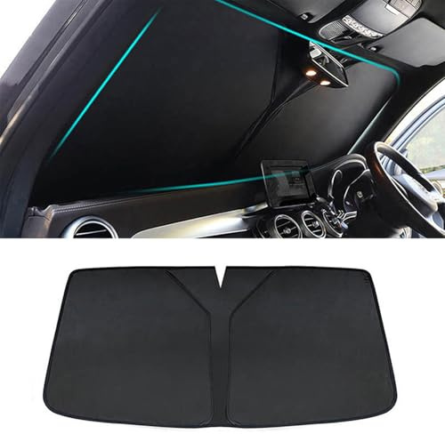 Compatible con Mercedes Benz Clase B W246 2012-2018, parasoles de parabrisas para ventanas delanteras, protección interior del coche