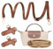 LUOJINYI Handtaschen Organizer, Longchamp Organizer Kompatibel mit Longchamp Mini Tasche Damen, Taschenorganizer Shopper mit longchamp schultergurt, Innenbeutel, Frauenbeutel sind nicht enthalten