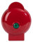 Bortivier Mini Gofrera EléCtrica Antiadherente de 4,5 Pulgadas, SáNdwich de DiseñO Compacto, Huevos, Enchufe de la UE Rojo FáCil de Limpiar