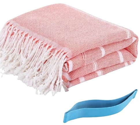 Fonyiunce Serviette de Plage, 100cm*180cm, Grande Serviette en Microfibre à SéChage Rapide, Serviettes de Plage Léger et Séchage Rapide, Couverture de Plage pour Femmes, pour la Plage, Sport