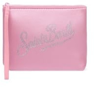 Saint Barth Pochette da bagno Aline Shiny, in neoprene, rosa