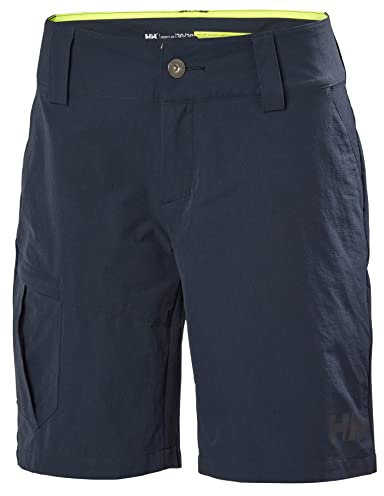 Helly Hansen Damen W Qd Cargo Shorts Jogginghose, Marineblau, 30 EU