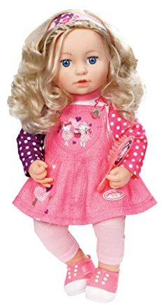 Baby Annabell Zapf Creation 700648 Sophia so Soft Puppe, 43 cm, Bunt