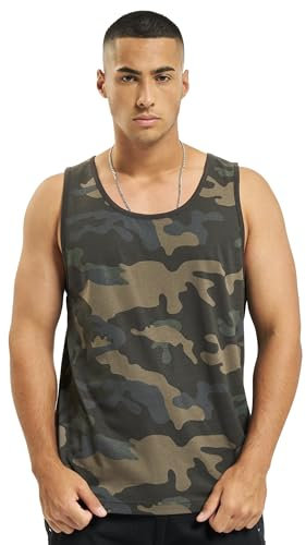 Brandit Tank Top, Farbe: darkcamo, Größe: M