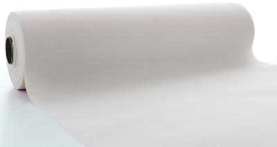 Sovie Horeca Linclass Airlaid Tischläufer Pebble Stone - 40cm x 24m - Einfarbiger Einmal-Tischläufer - Perforierung alle 120cm - Ideal für Dekorationen