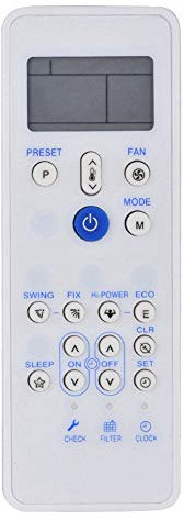 Topiky Nuevo reemplazo del Control Remoto del Aire Acondicionado para el acondicionador de Aire Carrier