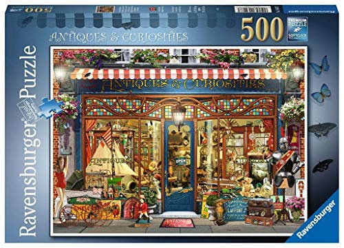 Ravensburger Puzzle 2D: Antyki i inne rzeczy 500 elementów, Stary Design