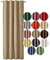 JEMIDI Vorhang blickdicht 140x245cm - Gardine mit Kräuselband Universalband - 100% Polyester Schal lang für Wohnzimmer Schlafzimmer