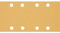 Bosch 10x EXPERT C470 Sandpaper (for Paint on wood, Hardwood, Ø 93x186 mm, Grit 80, Professional Accessory Orbital Sander)