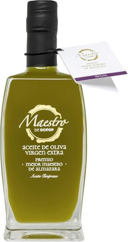 DCOOP Aceite de Oliva Virgen Extra - Premio Mejor Maestro de Almazara, Variedad Picual, Edición Exclusiva y Limitada, Ideal para Consumo en Crudo, 500 ML