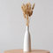 Cutfouwe Vase Schmal Keramikvase Deko Vase Weiß Blumenvase Modern Für Eine Einstilige Blume/Trockenblumen,Moderne Dekorative Vase Für Wohnzimmer, Küche, Tisch, Hochzeit Oder Als Geschenk,Weiß,A