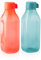 Tupperware Eco Kühlschrankflasche, 1 l, Schraubverschluss, 2 Stück, Orange und Blau