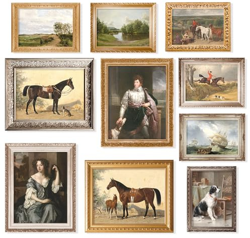 97 Decor Dunkles viktorianisches antikes Dekor – Vintage-Poster, viktorianische Bilder, rustikale Galerie-Wandkunstdrucke, Vintage-Gemälde, stimmungsvolle Dekorationen für Zuhause, Schlafzimmer (20,3