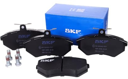 SKF Scheibenbremse Bremsbelag VKBP 80598-4er Set - Position Vorderachse Höhe 77 mm Länge 154 mm Breite 83 mm Dicke 19,3 mm - OE Qualität