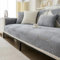 Sofa Überzug- für 1-4 Sitzer,Couch Überzug Samt sofa überwurfdecke- mit Rutschfester Unterlage,Sofa Uberzug l form Sofa Cover für Haushalte mit Hunden,Verdicken Sofa Überzug Ecksofa für den Winter