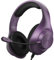 YOTMS Gaming Headset PS4 Headset with 7.1 Surround Sound, Gaming Over Ear Headphones with Noise Cancelling Flexible Mic Memory Earmuffs, for PC, PS5, PS4, Xbox Series X/S, Switch (Purple)