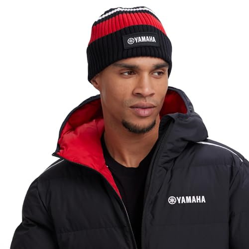 Yamaha Racing Mütze Haube Beanie Revs für Erwachsene