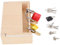 JOINPAYA Jouets Éducatifs pour La Petite Enfance Serrures d'amour pour Le Pont Plateaux Montessori Candados Para Casier Kit De Tige Jouets Sensoriels Montessori Serrures De Valise Métal