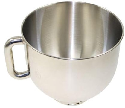 KGA SUPPLIES 4 Lug Stainless Steel Bowl Compatible with Kenwood KMX75 KMX754A KMX750A KMX760A