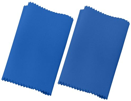 Musiin 88 Key Piano Keyboard Dust Cover(2 Pack, Blue) | For Upright Grand Piano, Digital Piano and Electronic Keyboard - Protective Key Cover Cloth