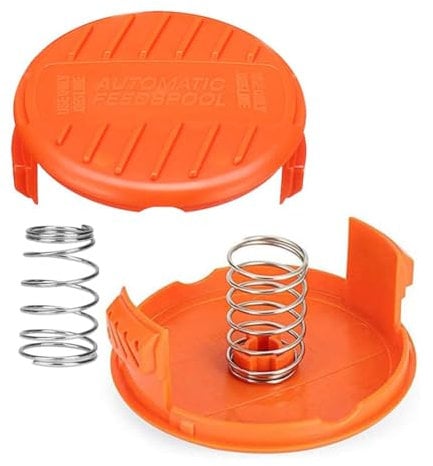 Confezione da 2 tappi di ricambio per bobine per decespugliatore, compatibili con decespugliatori Black+Decker GL280, GL301, GL425, GL430, GL545, GL555, ST1823, GL430-530 A6481 A6485 AF-100