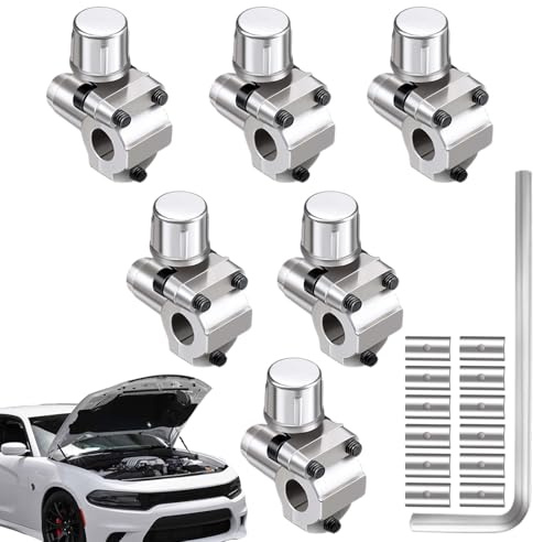 BPV31 Kugel-Piercing-Ventil – Universales Kältemittel-Piercing-Wasserhahn-Anschluss, AC/Kühlschrank-Ladewerkzeug für 1/4-Zoll-5/16-Zoll-3/8-Zoll-Schläuche, Klemmnadel-Zugangsventil mit
