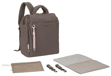 LÄSSIG Rucksack Laptoprucksack mit Laptopfach Minoa Backpack Chocolate braun