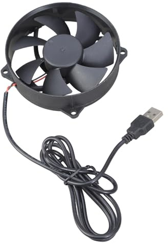 5V 92MM USB Cooling Fan for Router Modem Receiver Extractor Fan Pipe Duct Exhuast Welding Equipment USB Computer Case