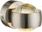 GLOBO Wandleuchte Randi, nickel matt, 78290