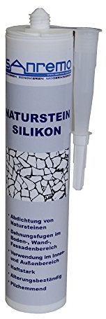 6 x 310 ml Sanremo Pierre Naturelle silicone après RAL-Classic® Tons env. RAL 8023 (4,51 €/100ml)
