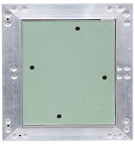 Revisionsklappe Revisionstür Aluminium-Rahmen Gipskarton Revisionstür 40x40 cm V2Aox