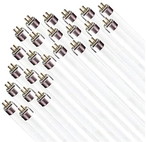 Circle F32T8/SP865 T8 Fluorescent Light Bulbs 48 Inch, 32W 6500K Daylight, G13 Medium Bi-Pin Base, 4FT Commercial Ceiling Light Replacement for Garage, Office & Shop Fixtures, 25 Pack
