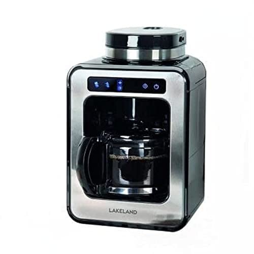 lakeland Bean to Cup Filter Coffee Machine – Touchscreen Takes Beans & Ground Coffee