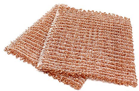 Finest Folia Bobby Kupfertuch Kupferlappen 2er Set 13x15 cm Tuch Reinigungstuch Reinigung Profi Putzlappen kratzfrei Kupfer Tuch T001